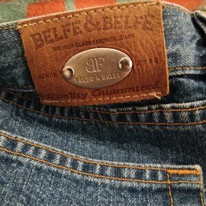 Mens Vintage Belfe & Belfe Italian Jeans - Never Worn, Carefully Preserved
